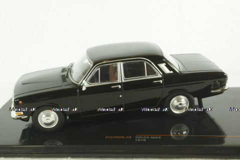 Газ-М24 Волга, черная, 1970, CLC508N.22, IXO 1:43