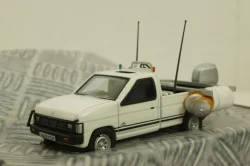 Nissank Channel Crossing, Top Gear white, TG03, Oxford 1:43 