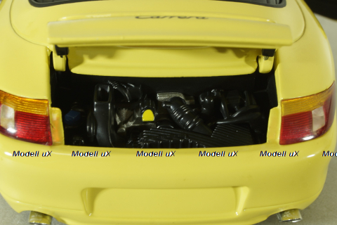 Porsche 911 (996) cabrio, yellow, 27906, UT Models 1:18