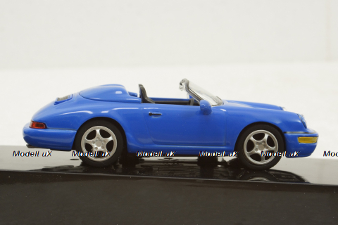 Porsche 964 Speedster 1993, blue, KDW 1:43