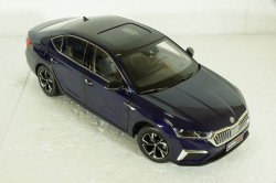 Skoda Octavia PRO (A8) 2021, Blue, Paudi 1:18