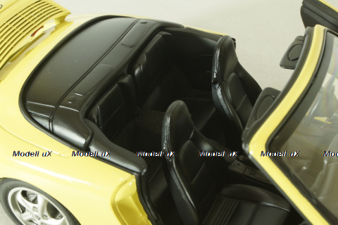 Porsche 911 (996) cabrio, yellow, 27906, UT Models 1:18