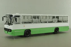 Икарус-260.06 автобус, белый/зеленый, NA025, Наши Автобусы №25, 1:43