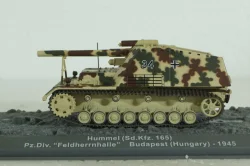 Hummel (Sd.Kfz 165), Budapest (Hungary) 1945, Altaya 1:72
