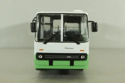 Икарус-260.06 автобус, белый/зеленый, NA025, Наши Автобусы №25, 1:43