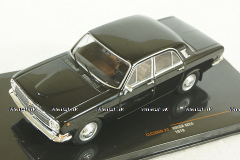 Газ-М24 Волга, черная, 1970, CLC508N.22, IXO 1:43