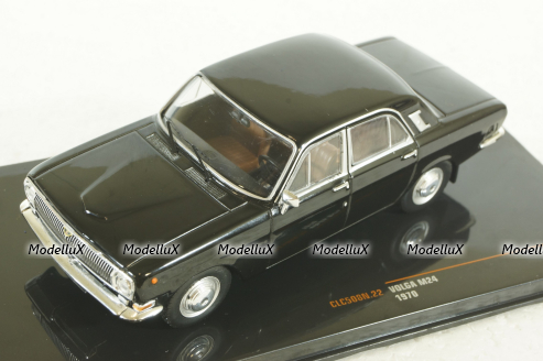 Газ-М24 Волга, черная, 1970, CLC508N.22, IXO 1:43