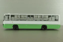 Икарус-260.06 автобус, белый/зеленый, NA025, Наши Автобусы №25, 1:43
