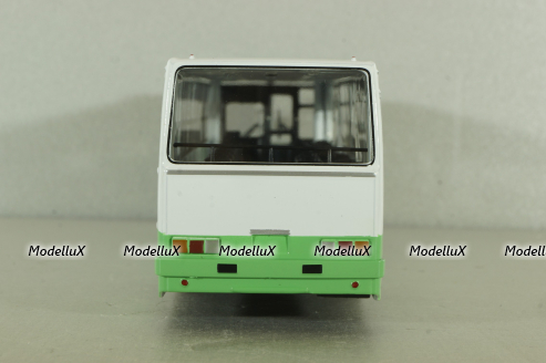 Икарус-260.06 автобус, белый/зеленый, NA025, Наши Автобусы №25, 1:43