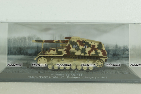 Hummel (Sd.Kfz 165), Budapest (Hungary) 1945, Altaya 1:72