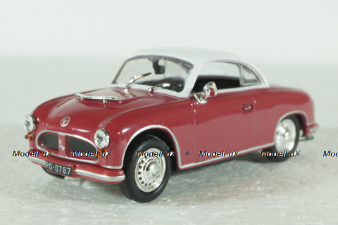 AWZ P70 Coupe 1957, red, DeAgostini1:43
