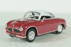 AWZ P70 Coupe 1957, red, DeAgostini1:43