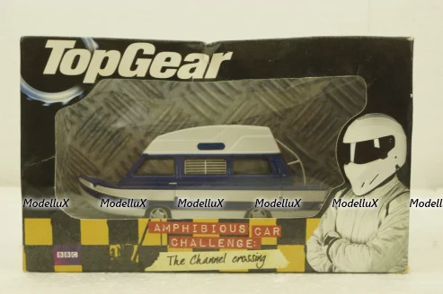 Volkswagen Channel Crossing Damper Van, Top Gear white, TG01, Oxford 1:43 