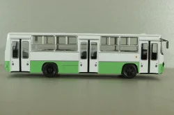 Икарус-260.06 автобус, белый/зеленый, NA025, Наши Автобусы №25, 1:43