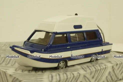 Volkswagen Channel Crossing Damper Van, Top Gear white, TG01, Oxford 1:43 