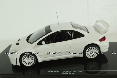 Peugeot 307 WRC, white, MDCS030, IXO 1:43