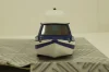 Volkswagen Channel Crossing Damper Van, Top Gear white, TG01, Oxford 1:43 