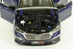 Skoda Octavia PRO (A8) 2021, Blue, Paudi 1:18