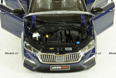 Skoda Octavia PRO (A8) 2021, Blue, Paudi 1:18 Без коробки!