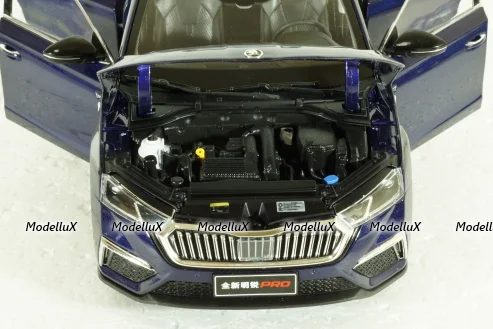 Skoda Octavia PRO (A8) 2021, Blue, Paudi 1:18 Без коробки!