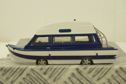 Volkswagen Channel Crossing Damper Van, Top Gear white, TG01, Oxford 1:43 