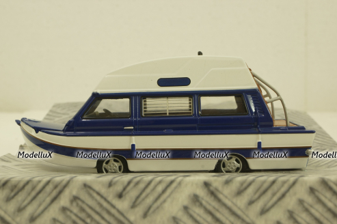 Volkswagen Channel Crossing Damper Van, Top Gear white, TG01, Oxford 1:43 