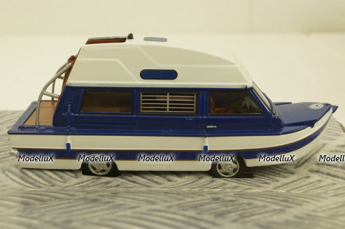 Volkswagen Channel Crossing Damper Van, Top Gear white, TG01, Oxford 1:43 