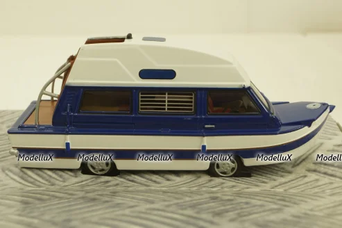 Volkswagen Channel Crossing Damper Van, Top Gear white, TG01, Oxford 1:43 