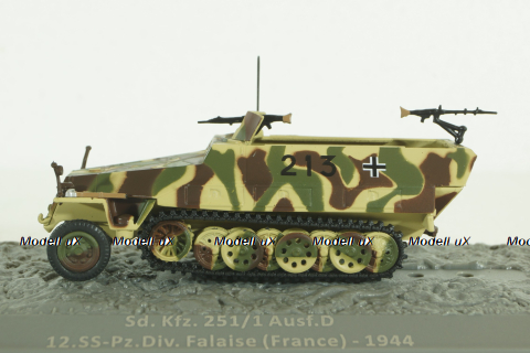 Sd. Kfz. 251/1 Ausf.D, 12.SS-Pz.Div, Falaise (France) 1944, Altaya 1:72