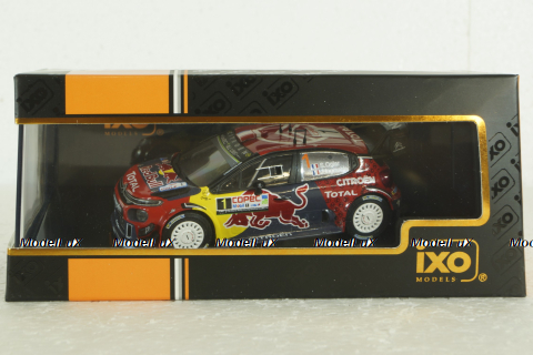Citroen C3 WRC, S.Ogier/J.Ingrassia, Red Bull Rally Chile 2019, RAM712, IXO 1:43