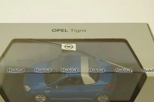 Opel Tigra TwinTop, blue, 403043133, Minichamps 1:43