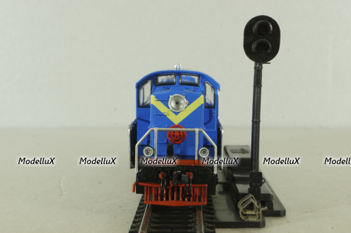 ТЭ1 тепловоз, синий, Наши поезда № 8, Modimio 1:87