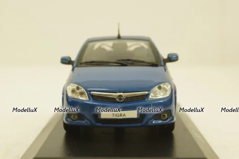 Opel Tigra TwinTop, blue, 403043133, Minichamps 1:43