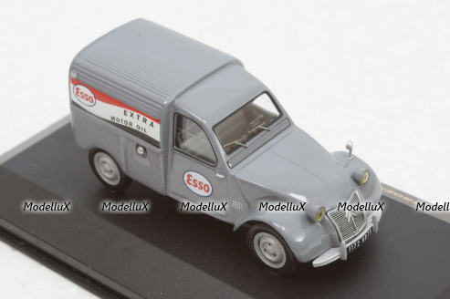 Citroen 2CV Fourgonnette "ESSO" 1959 grey, CLC110, IXO 1:43