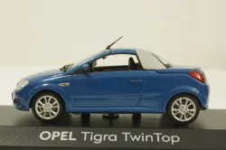 Opel Tigra TwinTop, blue, 403043133, Minichamps 1:43