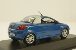Opel Tigra TwinTop, blue, 403043133, Minichamps 1:43