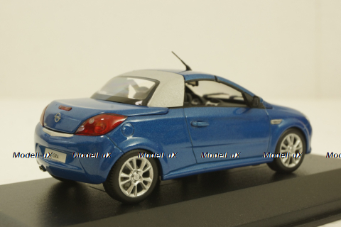 Opel Tigra TwinTop, blue, 403043133, Minichamps 1:43