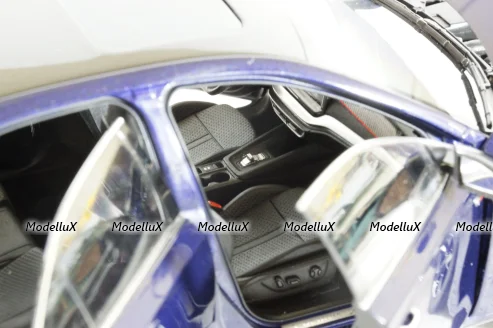 Skoda Octavia PRO (A8) 2021, Blue, Paudi 1:18 Без коробки!