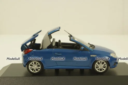Opel Tigra TwinTop, blue, 403043133, Minichamps 1:43