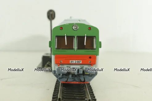 АЧ2 автомотриса, зеленый, Наши поезда № 10, Modimio 1:87