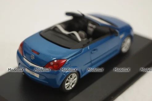 Opel Tigra TwinTop, blue, 403043133, Minichamps 1:43