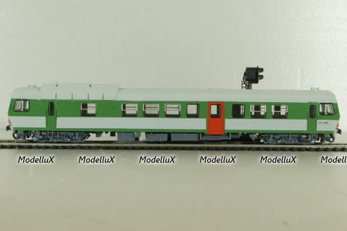 АЧ2 автомотриса, зеленый, Наши поезда № 10, Modimio 1:87