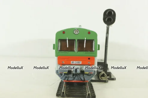 АЧ2 автомотриса, зеленый, Наши поезда № 10, Modimio 1:87