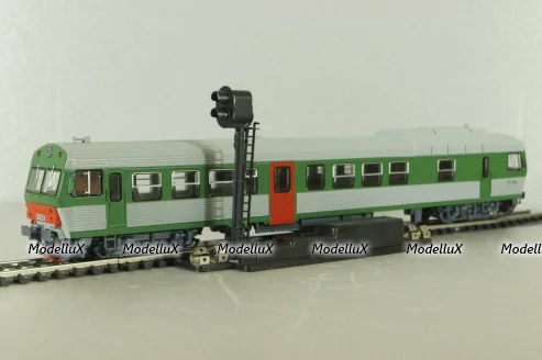АЧ2 автомотриса, зеленый, Наши поезда № 10, Modimio 1:87