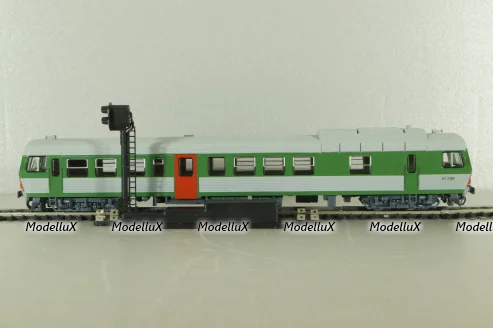 АЧ2 автомотриса, зеленый, Наши поезда № 10, Modimio 1:87