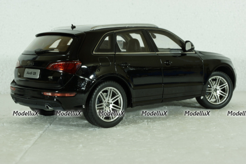 Audi Q5 (8P) 2008, black, Paudi 1:18