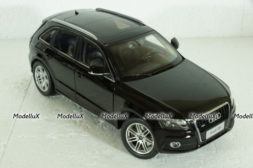 Audi Q5 (8P) 2008, black, Paudi 1:18