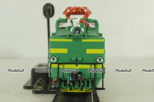 ВЛ41 маневровый электровоз, зеленый, Наши поезда № 12, Modimio 1:87