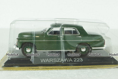 Warszawa 223 4-door 1954, DeAgostini 1:43