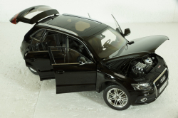 Audi Q5 (8P) 2008, black, Paudi 1:18